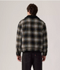 Levi's® Relaxed Plaid Sherpa Trucker/Neutral - New AW25