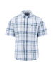 FYNCH HATTON® Premium Slub Check S/S Shirt/Summer Breeze - SS26