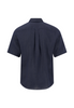 FYNCH HATTON® Premium Linen S/S Shirt/Navy - SS26