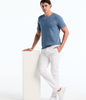 Original Penguin® Ribbed Sweater T-Shirt/Copenhagen Blue - SS26