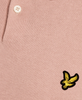 Lyle & Scott Cotton Knitted Polo Shirt/Grapefruit - SS26