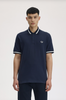 Fred Perry M2 Polo Shirt/Navy/White - SS26