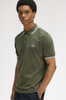 Fred Perry Twin Tipped Shirt/Laurel Wreath Green - SS26