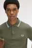 Fred Perry Twin Tipped Shirt/Laurel Wreath Green - SS26