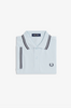 Fred Perry Twin Tipped Shirt/Light Ice - SS26