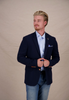 A FISH NAMED FRED BLAZER SEMI - STRUCTURE/BUBBLE BLUE - SS26