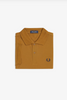 Fred Perry One Colour Shirt/Dark Caramel - SS26