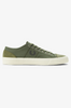 Fred Perry Hughes Canvas Plimsoll/Laurel Wreath Green - SS26