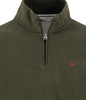 FYNCH HATTON® Troyer 1/4 Zip Jersey Sweat/Cypress - AW26