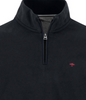 FYNCH HATTON® Troyer 1/4 Zip Jersey Sweat/Navy - AW26