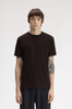 Fred Perry Twin Tipped T-Shirt/Rich Brown/Black - AW26