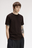 Fred Perry Twin Tipped T-Shirt/Rich Brown/Black - AW26