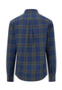 FYNCH HATTON® Dark Check Shirt/Navy - AW26