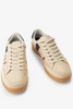 Fred Perry Leather B725 Tennis Shoes/Oatmeal - AW26