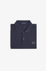 Fred Perry One Colour Shirt/Dark Airforce/Seagrass - AW26
