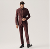 OLYMP® LUXOR Modern Fit Floral Shirt/Bordeaux - AW26