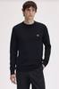Fred Perry Classic Crew Neck Jumper/Black - AW26