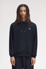 Fred Perry Tipped Hooded Sweatshirt/Navy - AW26