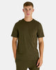 Lyle & Scott Tonal Eagle T-Shirt/Olive - New AW23