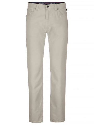 BRUHL® YORK Lightweight Cotton Summer Trousers/Light Sand - SS26