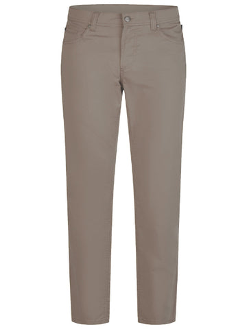 BRUHL® YORK Lightweight Cotton Summer Trousers/Putty - SS26