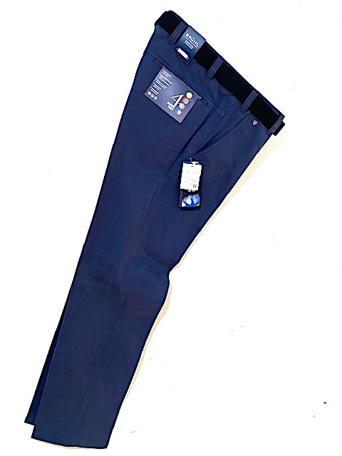 BRUHL® Catania 4 Seasons Pima Cotton Stretch Trousers/Le Mans Blue - SALE SS22