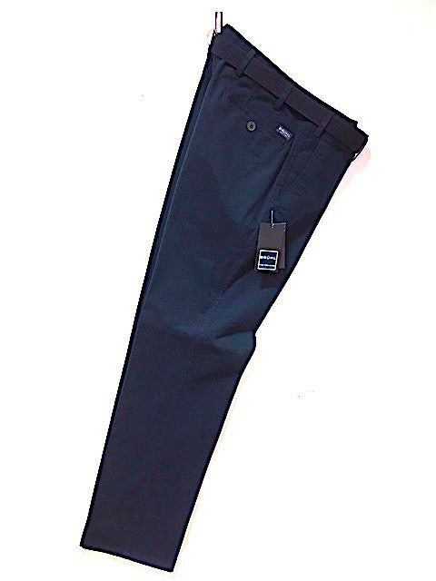 BRUHL® Montana Cotton Stretch Trouser/Marine Navy - CORE SS22