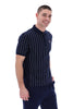 Fila® Vintage EVO Yarn Dye Pin Stripe Polo/Fila Navy - New SS23