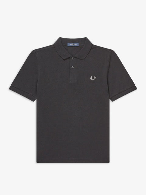 Fred Perry One Colour Shirt/Black/Chrome - CORE SS23
