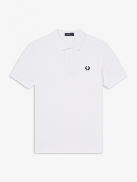 Fred Perry One Colour Shirt/White - CORE AW23