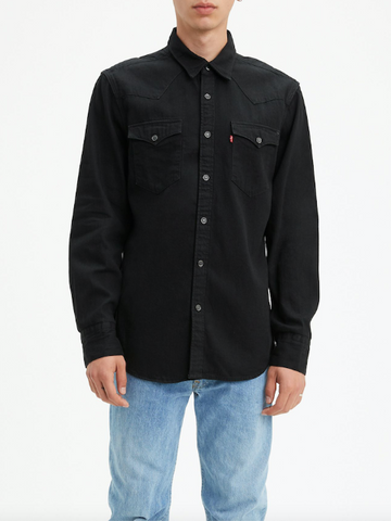 Levi's® Barstow Western Fit Shirt/Black Marble Rinse - CORE AW22