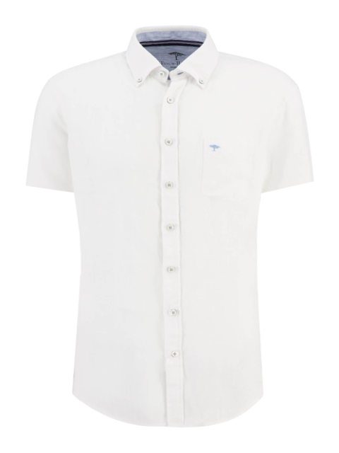 FYNCH HATTON® Premium Linen Shirt/White - New SS23