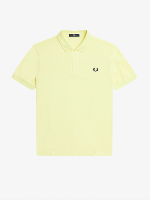 Fred Perry One Colour Shirt/Wax Yellow - SS23 SALE